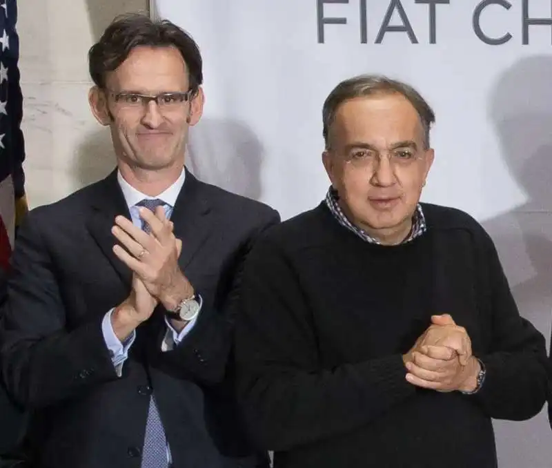 richard palmer  con sergio marchionne