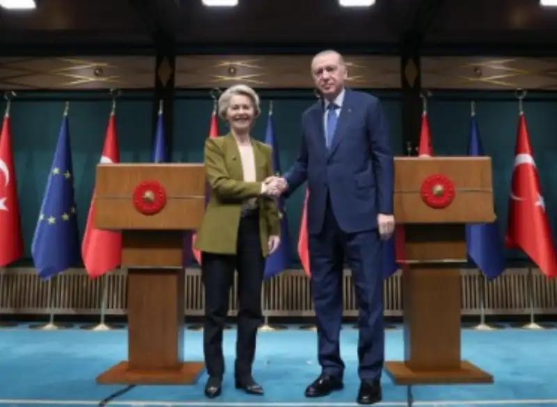 Ursula von der leyen – Recep Tayyip Erdogan