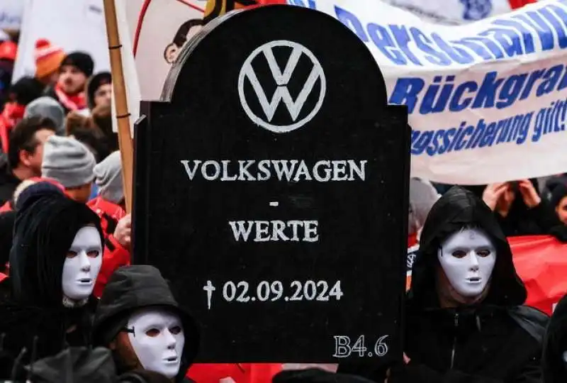 SCIOPERO DIPENDENTI VOLKSWAGEN