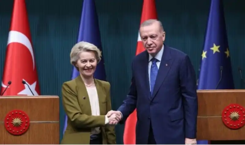 Ursula von der leyen – Recep Tayyip Erdogan