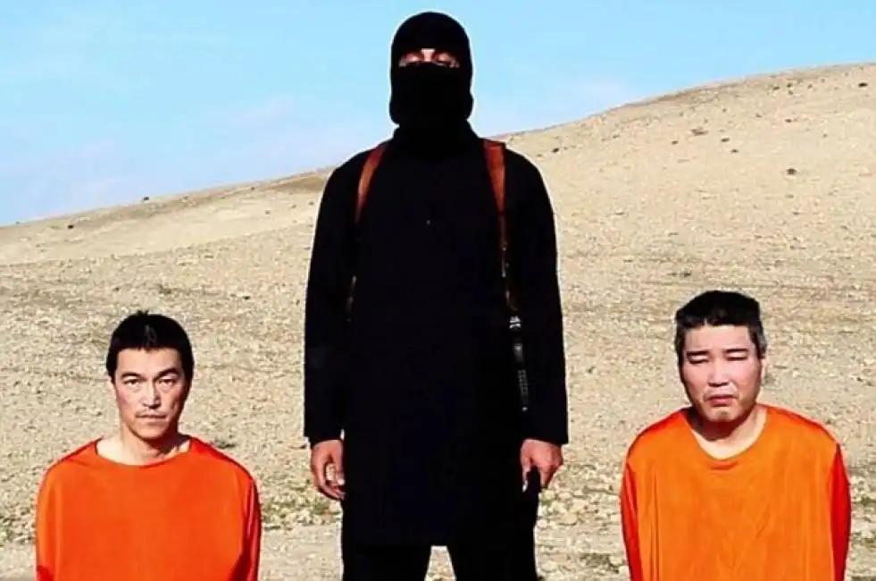 kenji goto jogo and haruna yukawa giapponesi isis