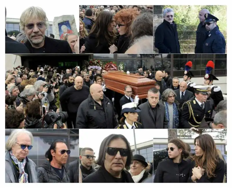 pino daniele funerali