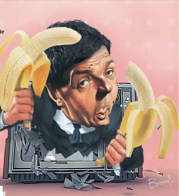 renzi la repubblica delle due banane by benny