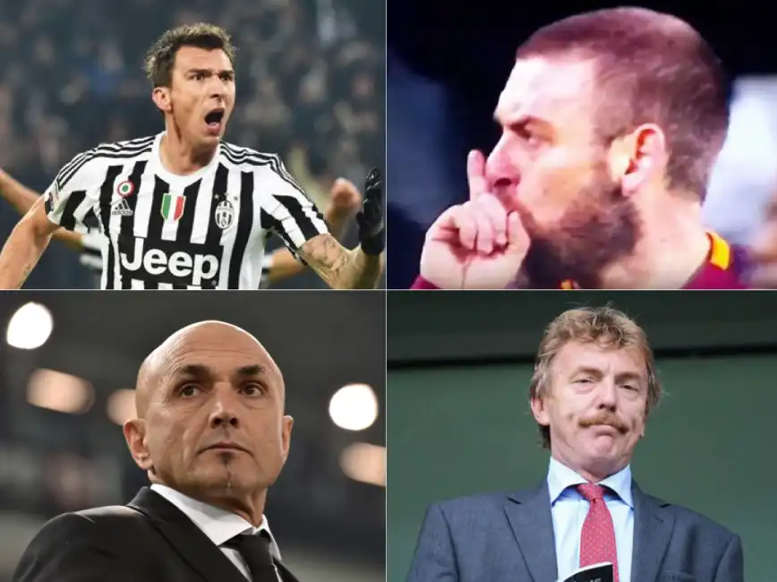 de rossi mandzukic spalletti boniek