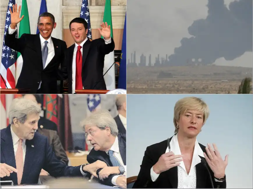 renzi obama libia kerry gentiloni