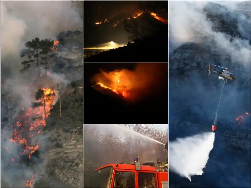 genova incendi