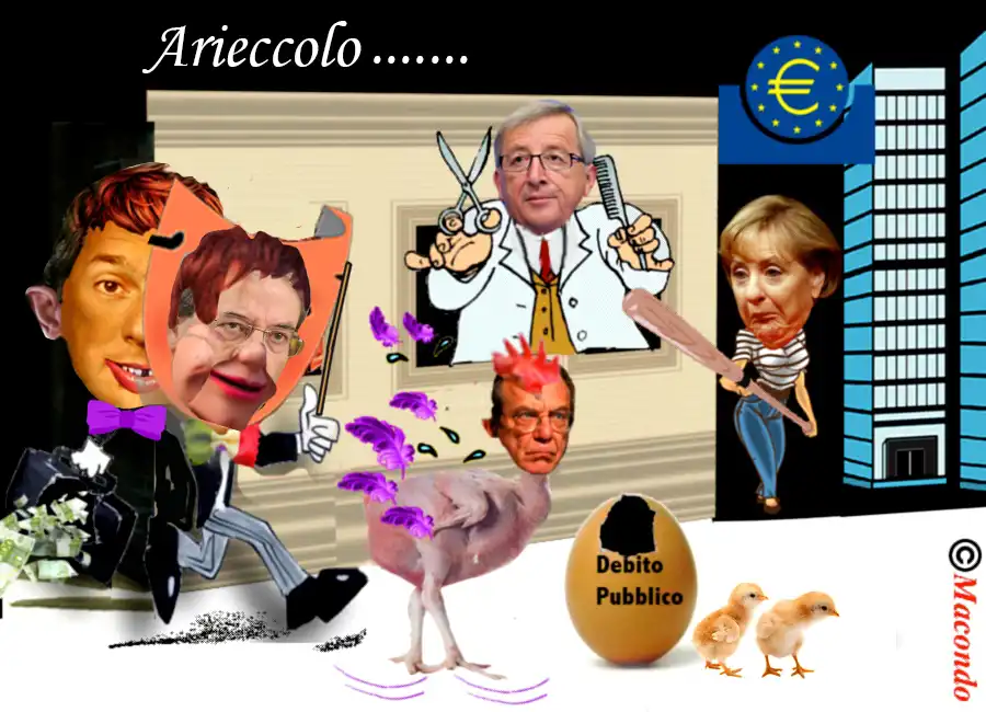 renzi juncker merkel 