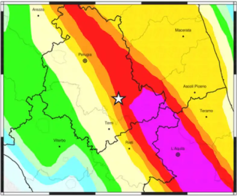 terremoto umbria 2 gennaio