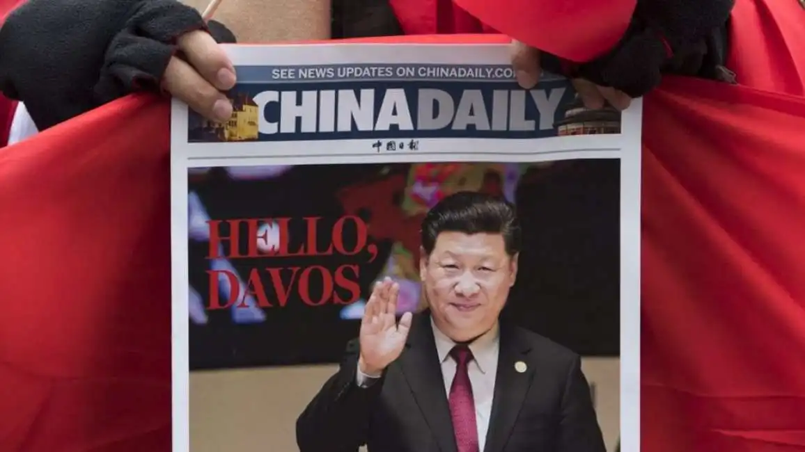 xi jinping davos