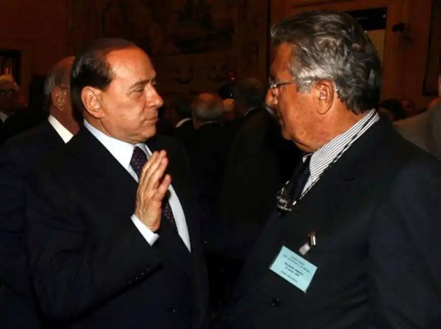 berlusconi e carlo de benedetti