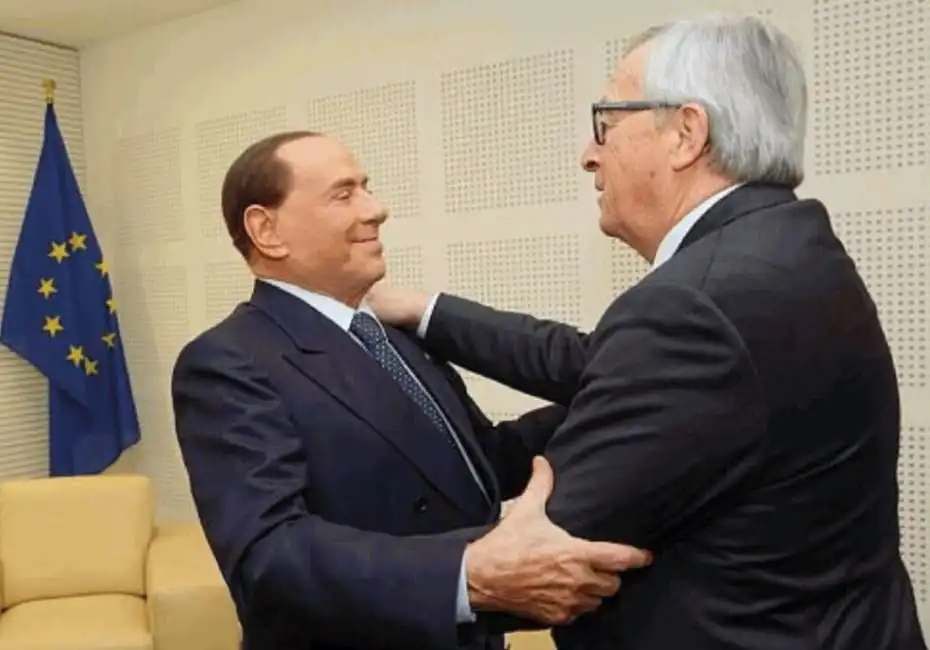 berlusconi juncker