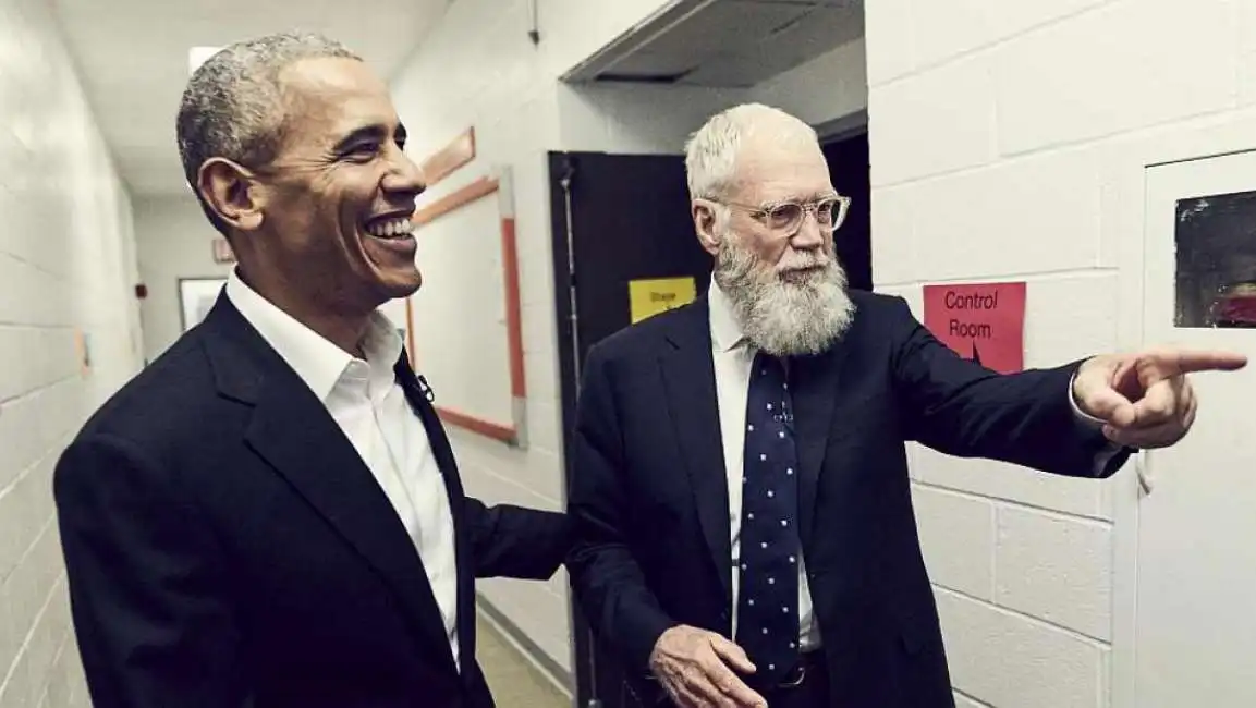 david letterman barack obama