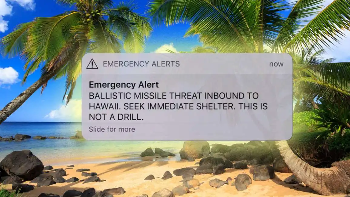 falso allarme missile hawaii