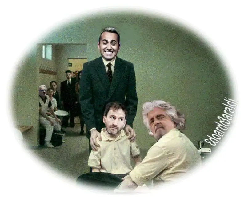 luigi di maio beppe grillo davide casaleggio