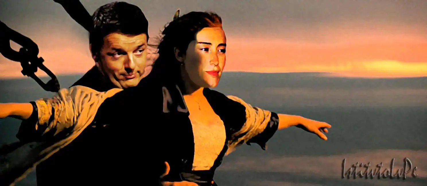 renzi boschi titanic