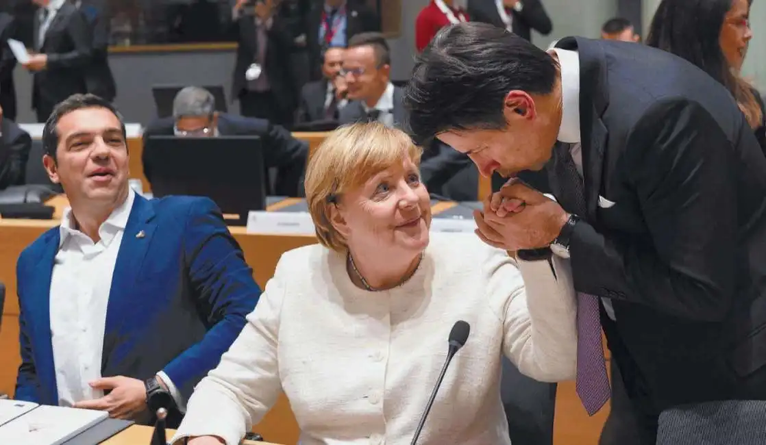 conte merkel tsipras