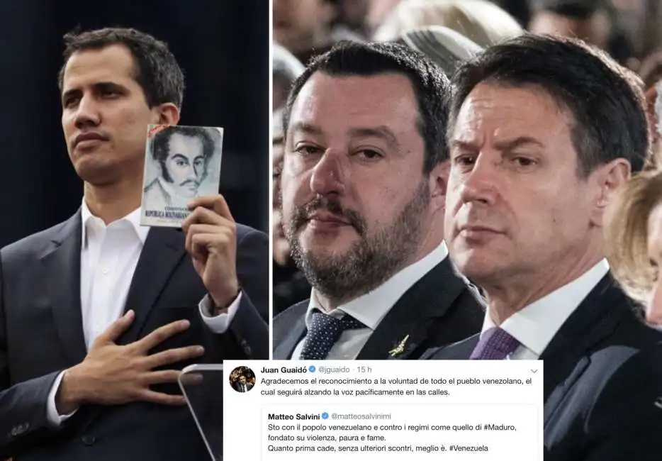 juan guaido' salvini conte venezuela