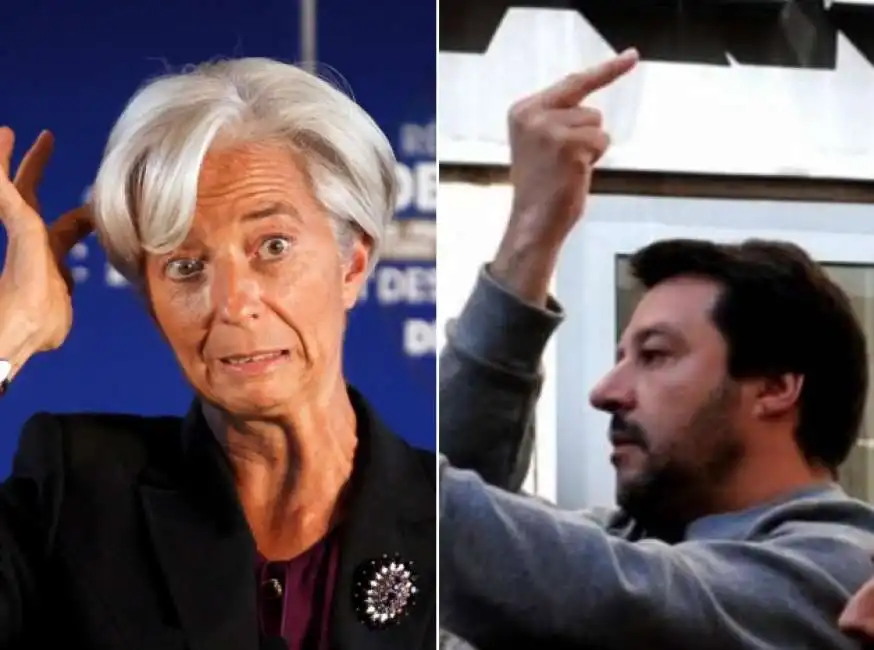 lagarde salvini