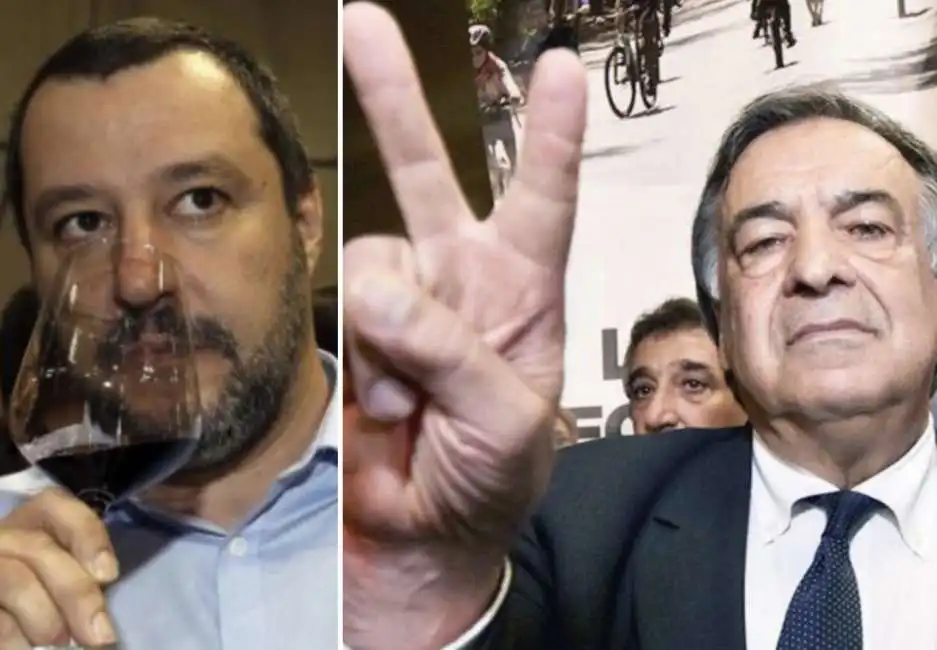 leoluca orlando matteo salvini