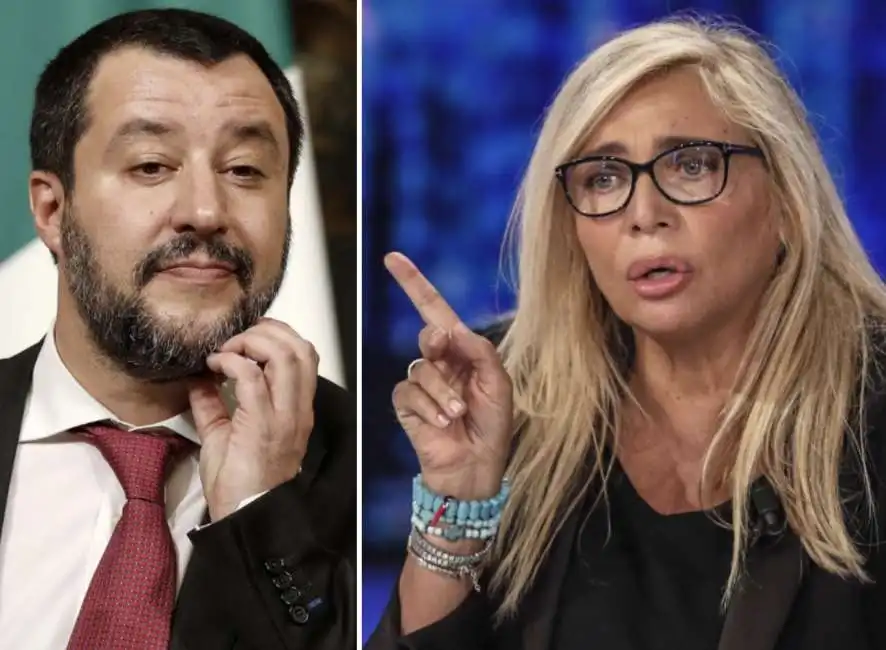 matteo salvini mara venier