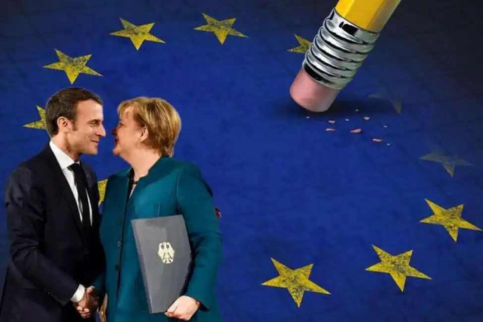 merkel macron europa aquisgrana