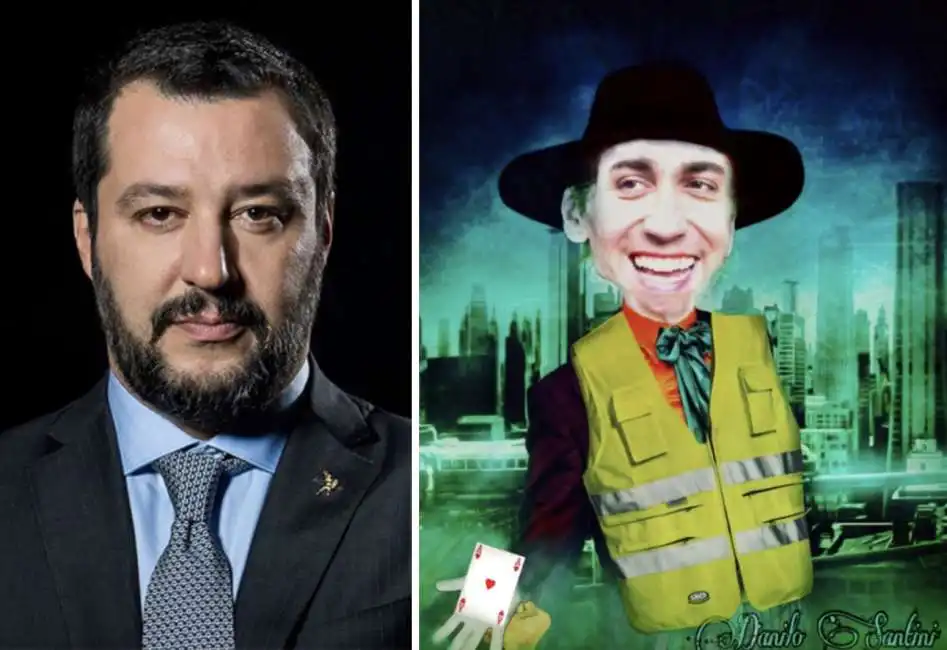 salvini di maio gilet gialli