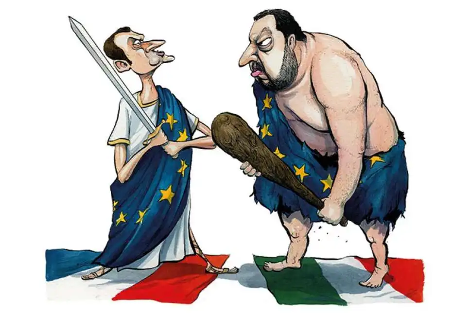 salvini macron