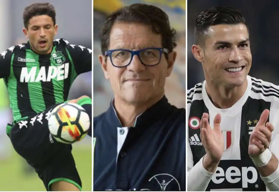 stefano sensi fabio capello cristiano ronaldo