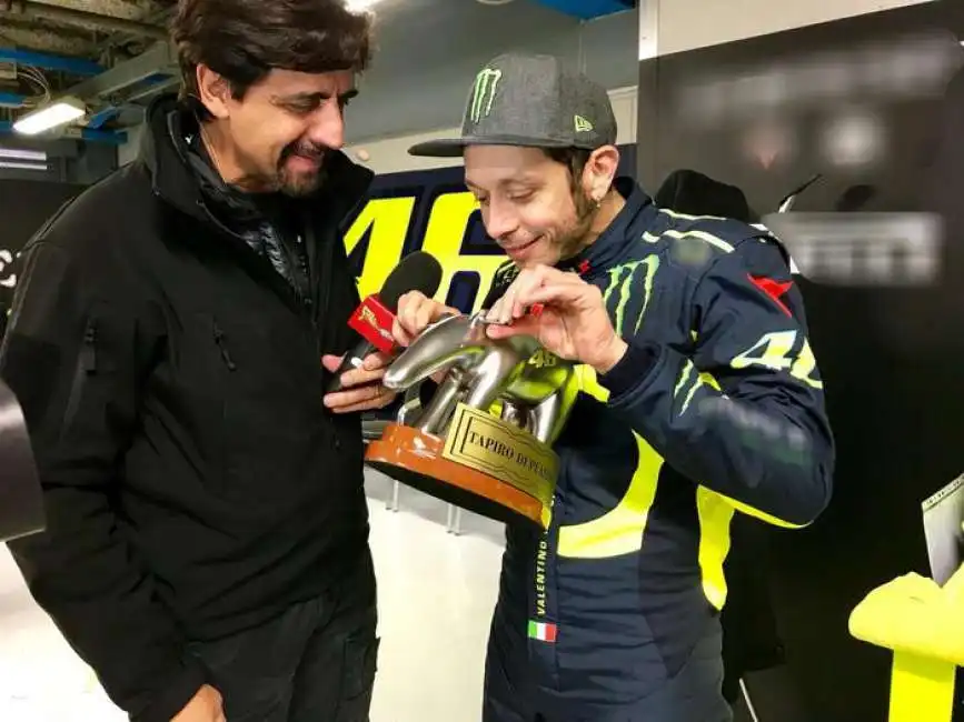 valentino rossi attapirato