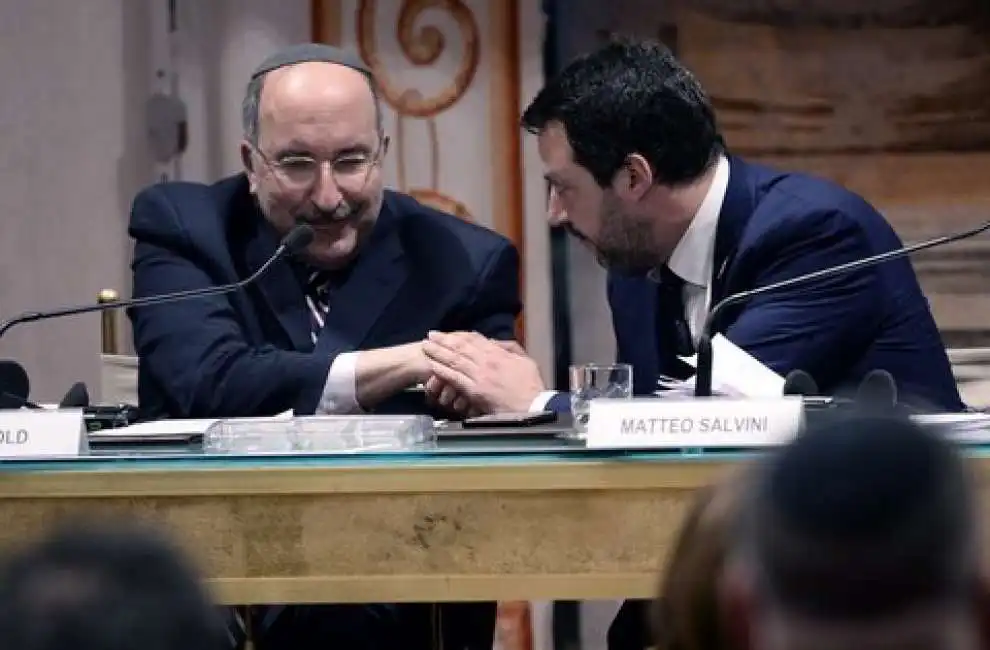 dror eydar e matteo salvini