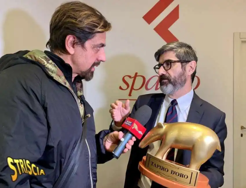 gianni riotta tapiro valerio staffelli