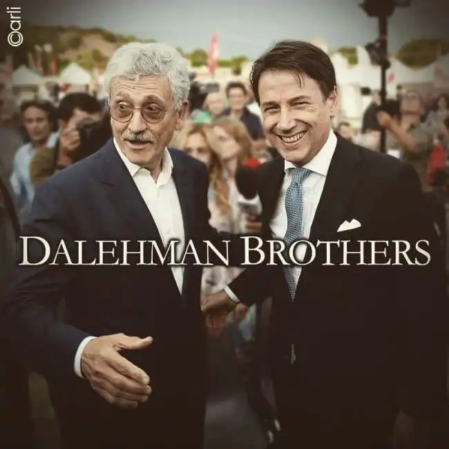 giuseppe conte massimo d alema dalema