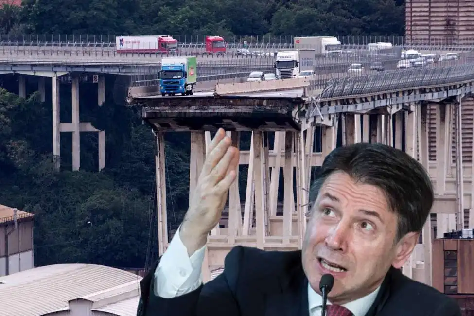 giuseppe conte ponte morandi benetton autostrade