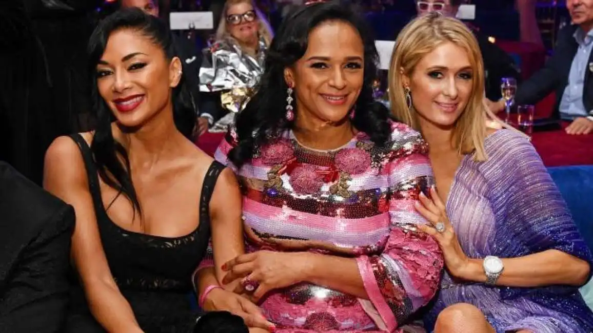 isabel dos santos con paris hilton e nicole sherzinger