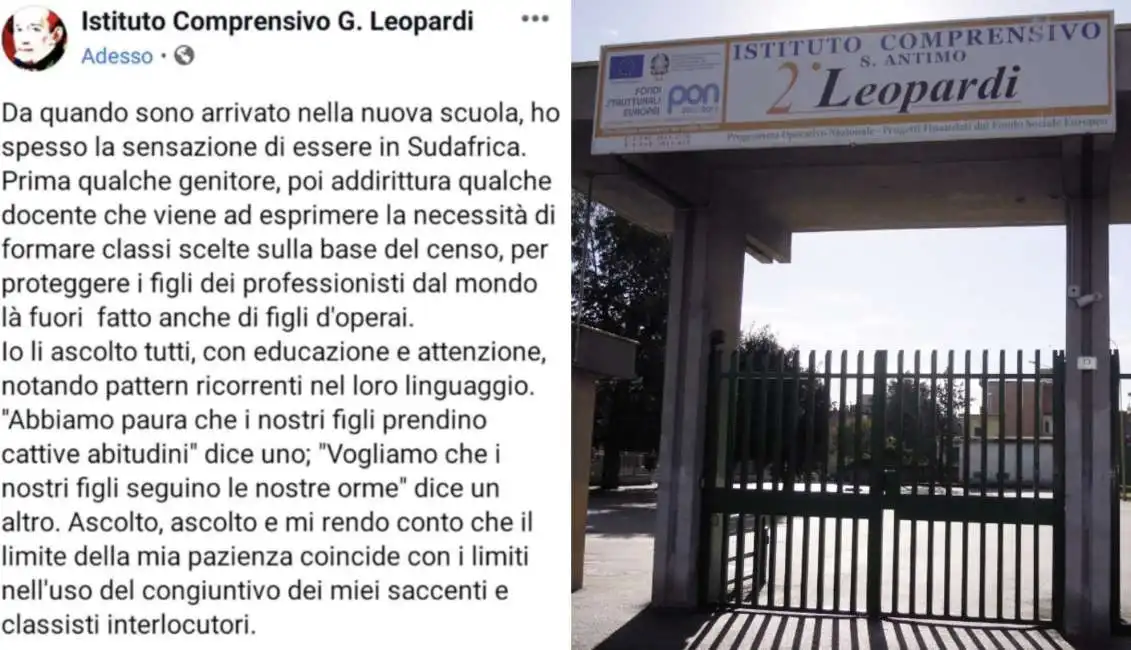 istituto comprensivo giacomo leopardi sant'antimo - napoli censo