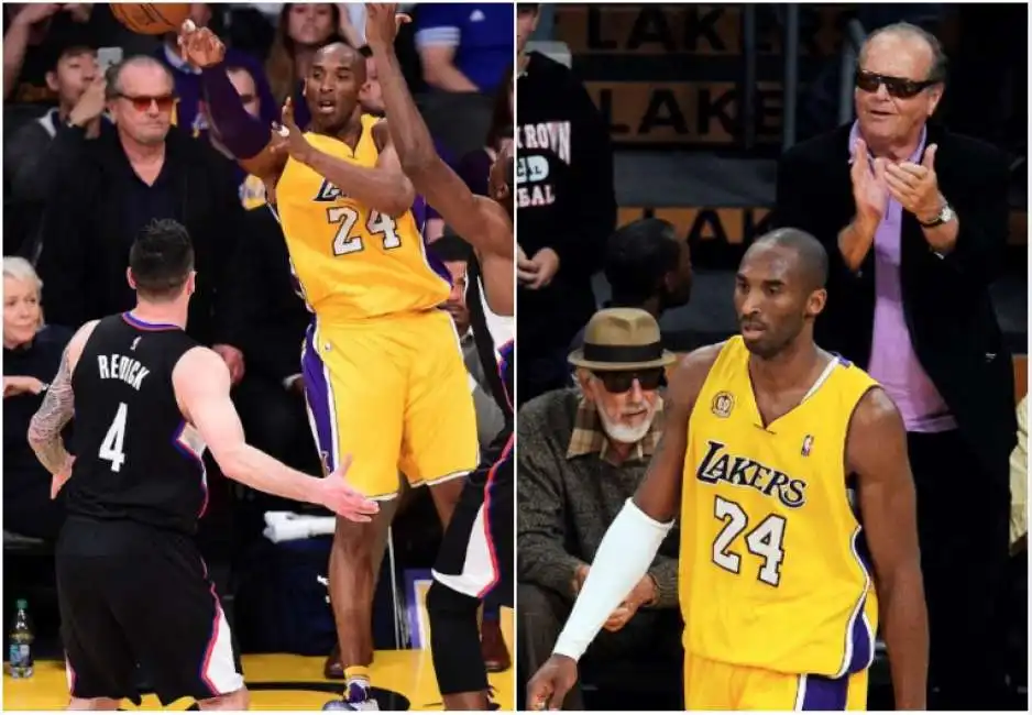 kobe bryant jack nicholson