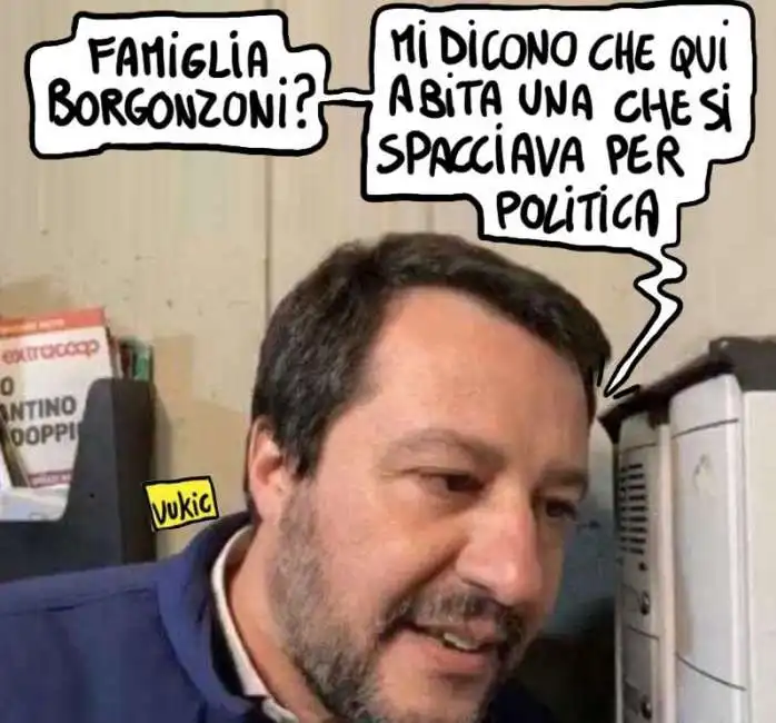 matteo salvini borgonzoni emilia