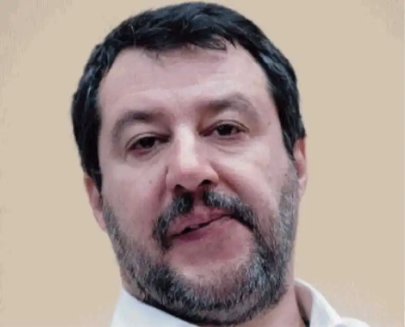 matteo salvini smorfia