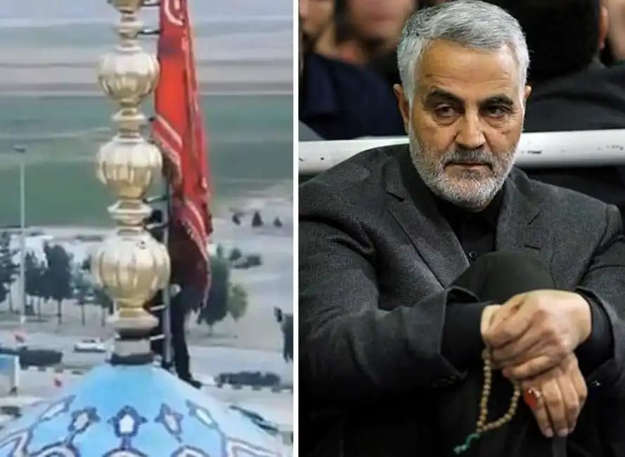 moschea qom iran qassem soleimani 