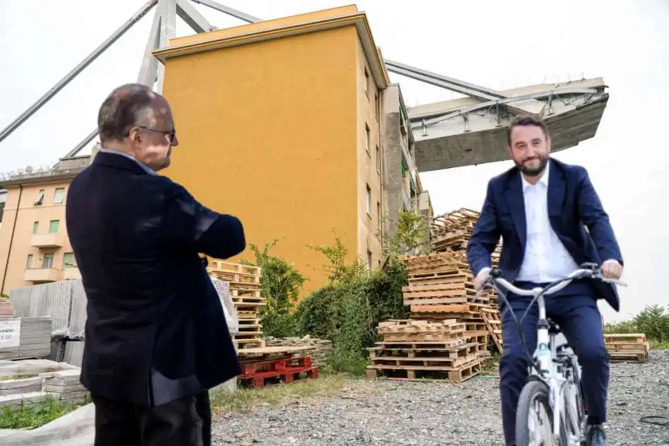 ponte morandi roberto gualtieri giancarlo cancelleri