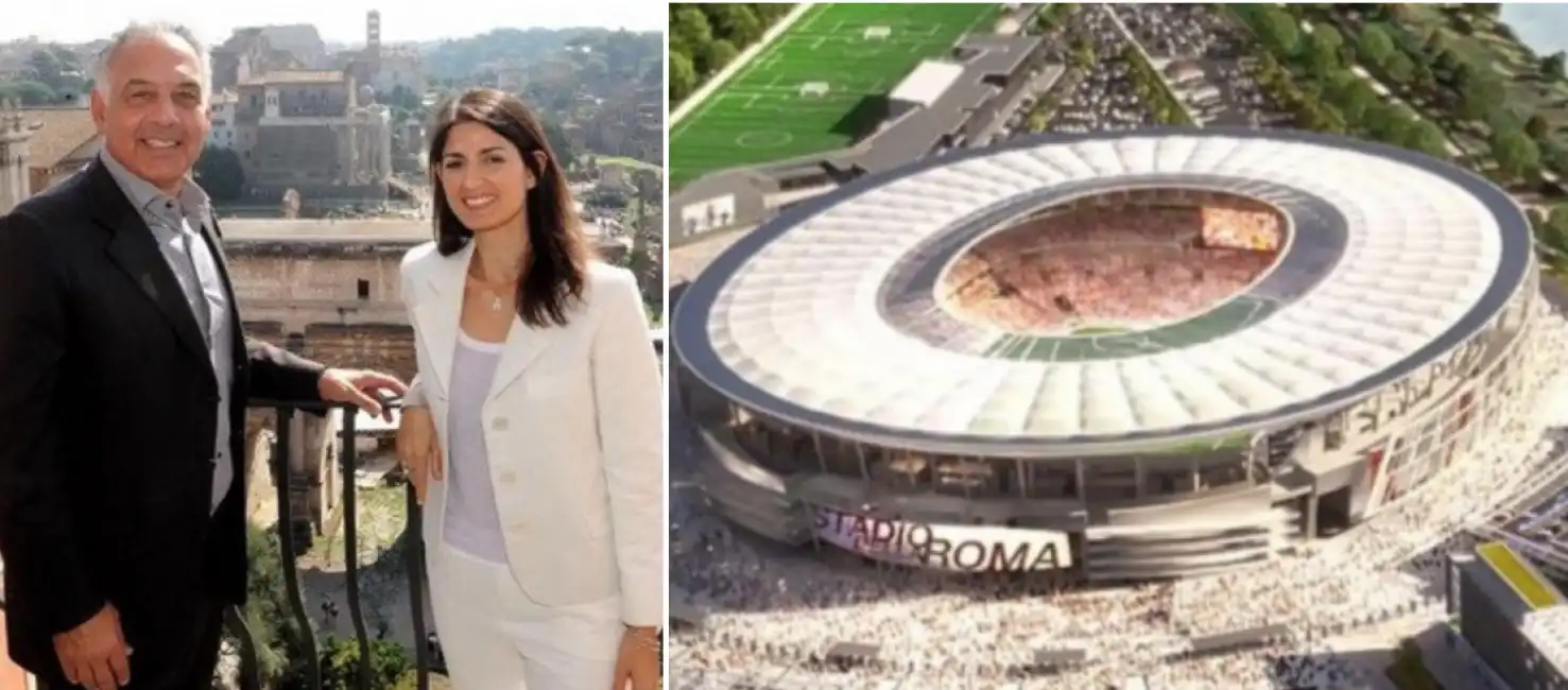 raggi pallotta stadio a tor di valle