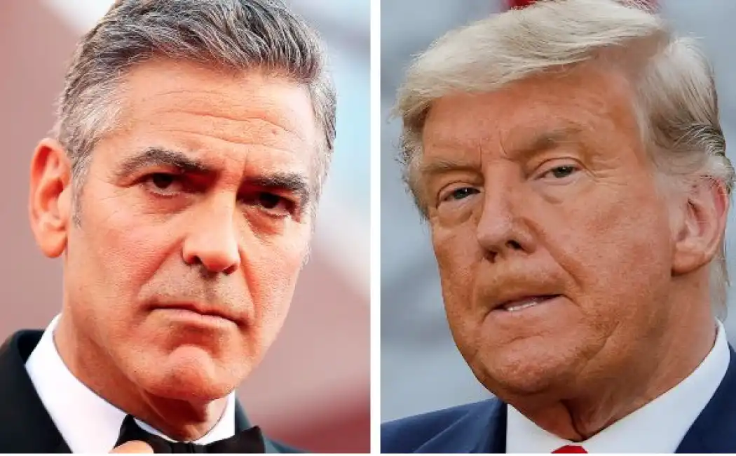 clooney trump