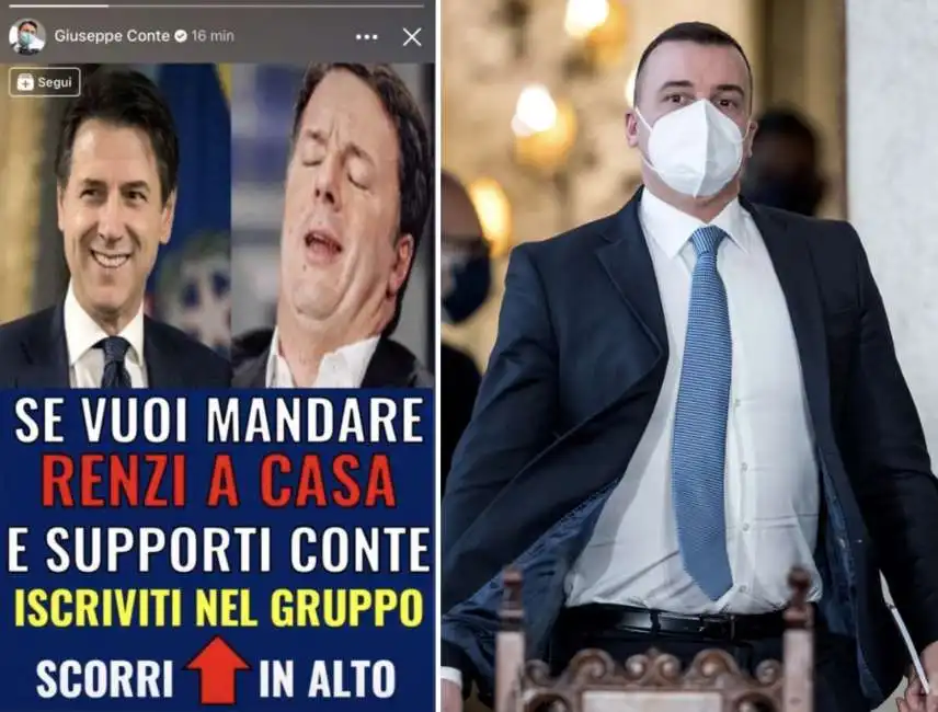 conte renzi casalino