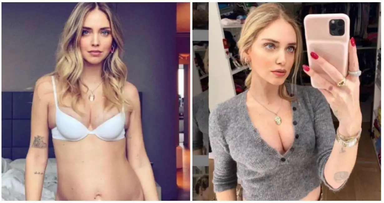 foto chiara ferragni reggiseno