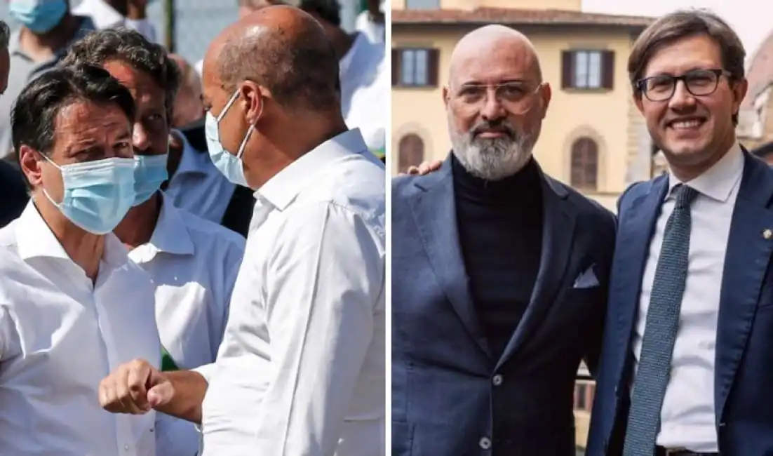 giuseppe conte nicola zingaretti dario nardella stefano bonaccini