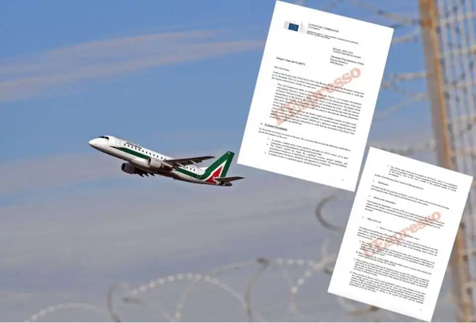 lettera alitalia commissione europea ue bruxelles