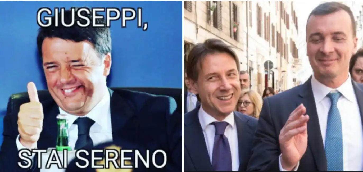 renzi conte casalino