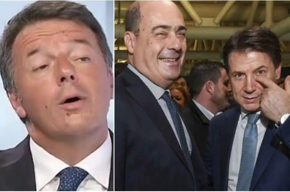 renzi conte zingaretti