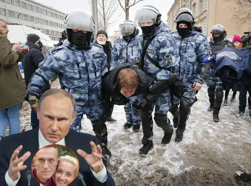  russia proteste vladimir putin alexei yulia navalny