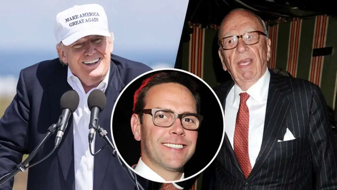 trump james rupert murdoch